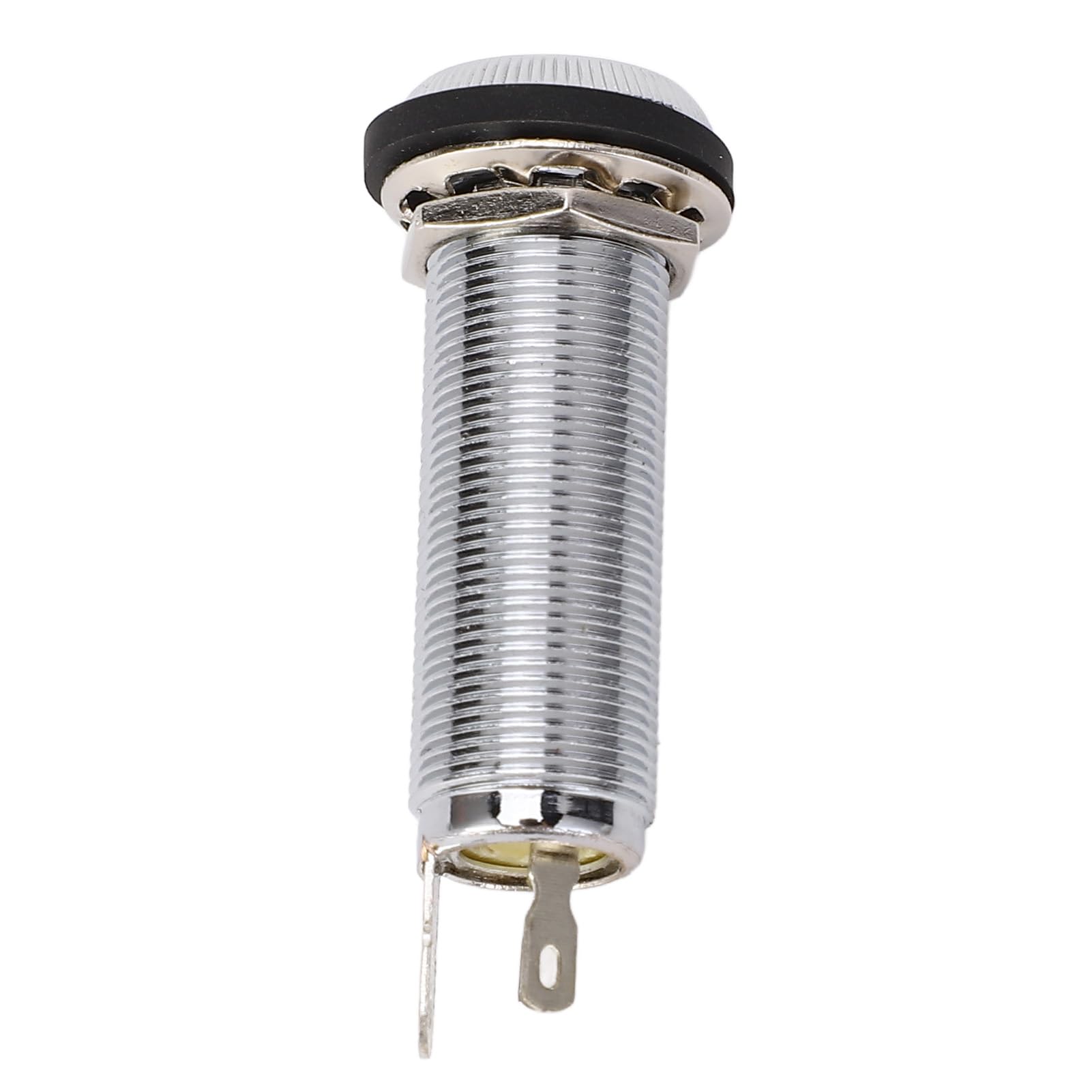 6,35 Mm Messing Mono Gitaar Bas Vat Jack Socket Cilinder
