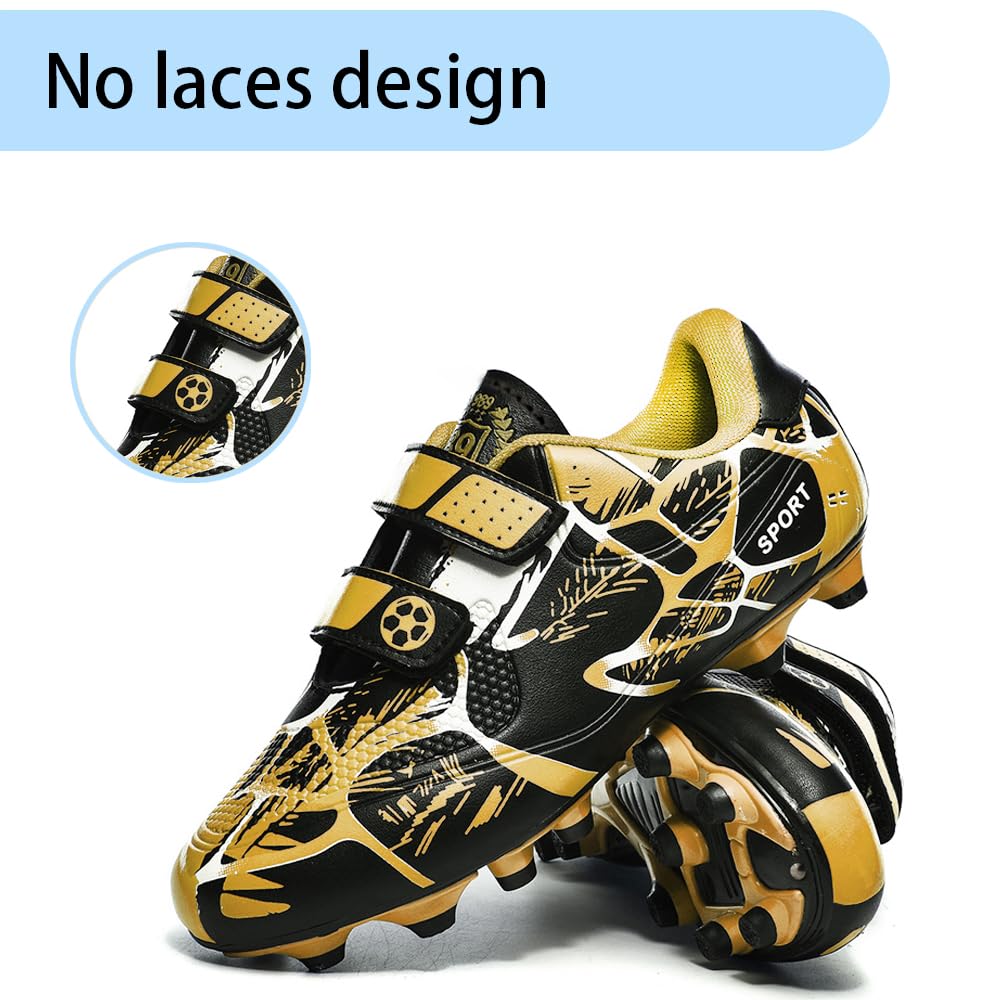 Zapatillas de Fútbol Niños Zapatos de fútbol Botas de Fútbol Zapatillas de Entrenamiento Antideslizantes para Exteriores Zapatillas 28-37EU