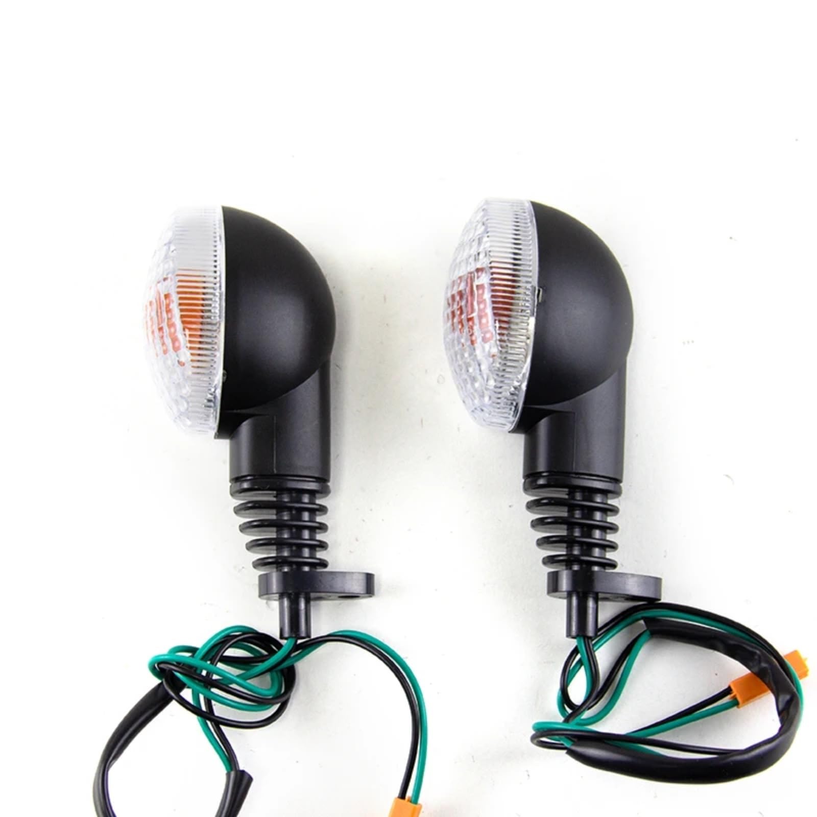 Per D-TRACKER 250 2008 2009 2010 2011 2012 2013 2014 2015 2016 2017 Per Ninja 250R 2008-2012 Ambra Indicatori Di Direzione Luci Indicatori Lampeggiante(Clear)