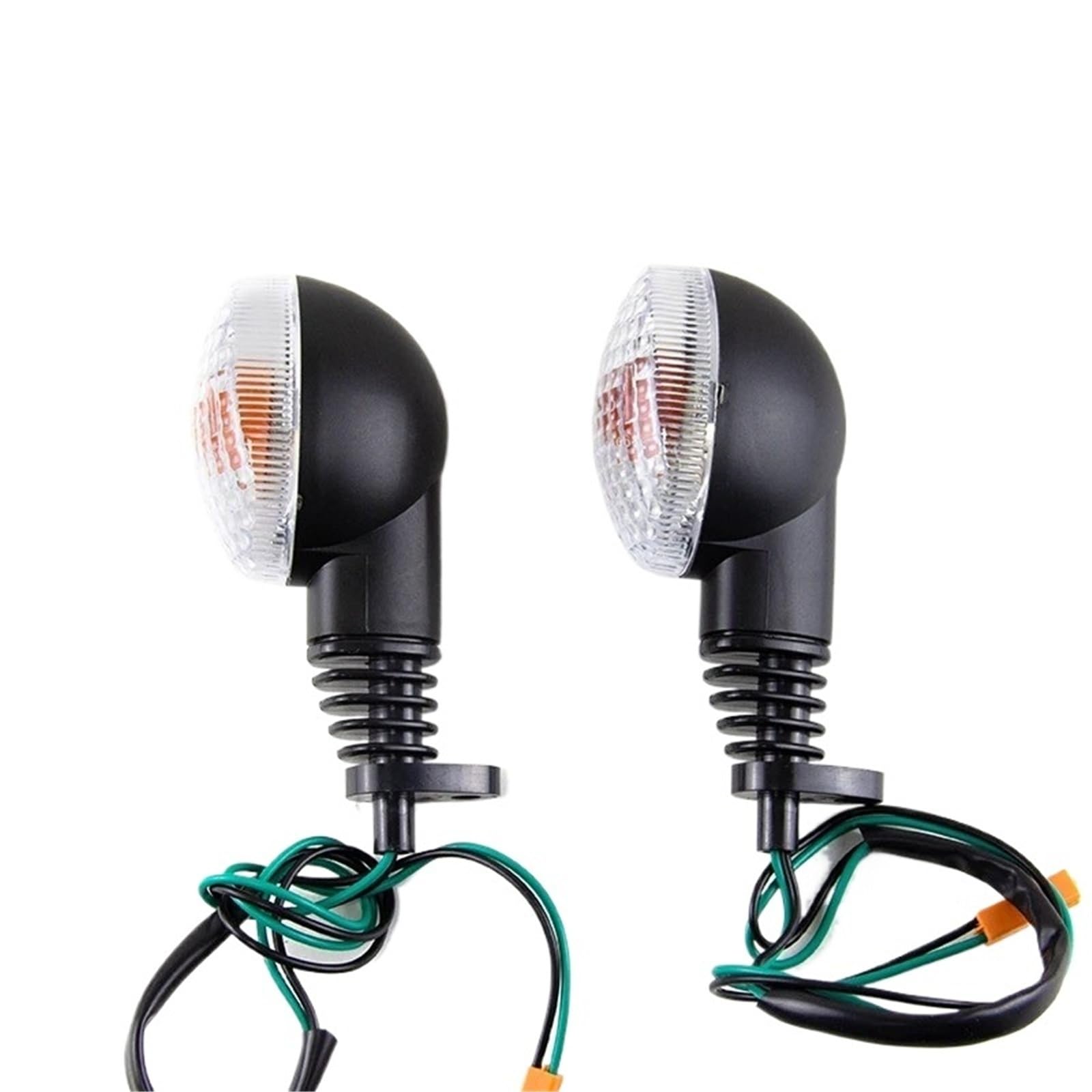 Clignotants Orange pour Motos Kawasaki N-ja 250R 250 (2008-2012), KLX250S, KLX250SF, VN650 et EX250