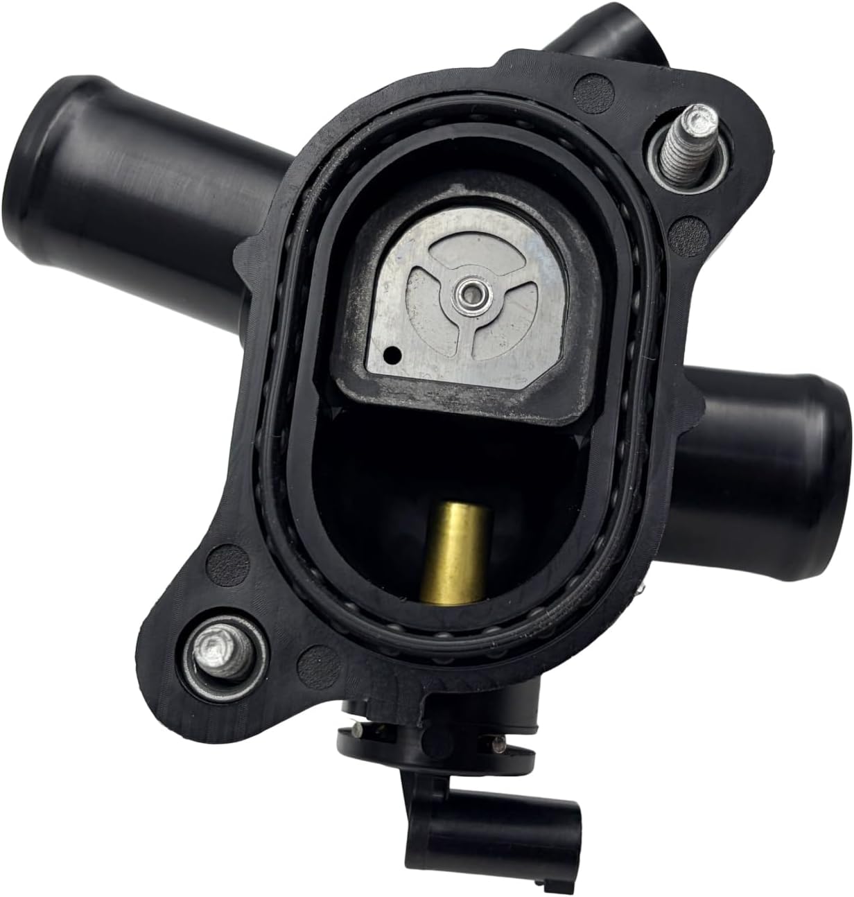 Engine Coolant Thermostat Housing 12632458 Compatible with 2013-2019 ATS 2016-2018 CT6 2014-2019 CTS for 2016-2023 Camaro 2015-2022 Colorado for 2015-2022 Canyon