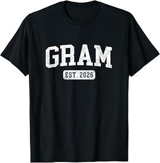 Gram Est 2026 Promoted To Gram Announcement T-Shirt