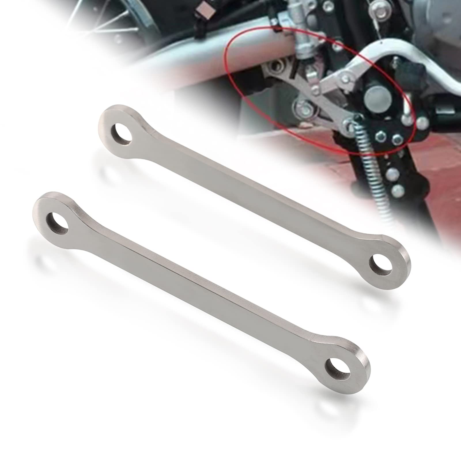 Buy Motorcycle Linkage Lowering Link Kit Rear Suspension Cushion Drop