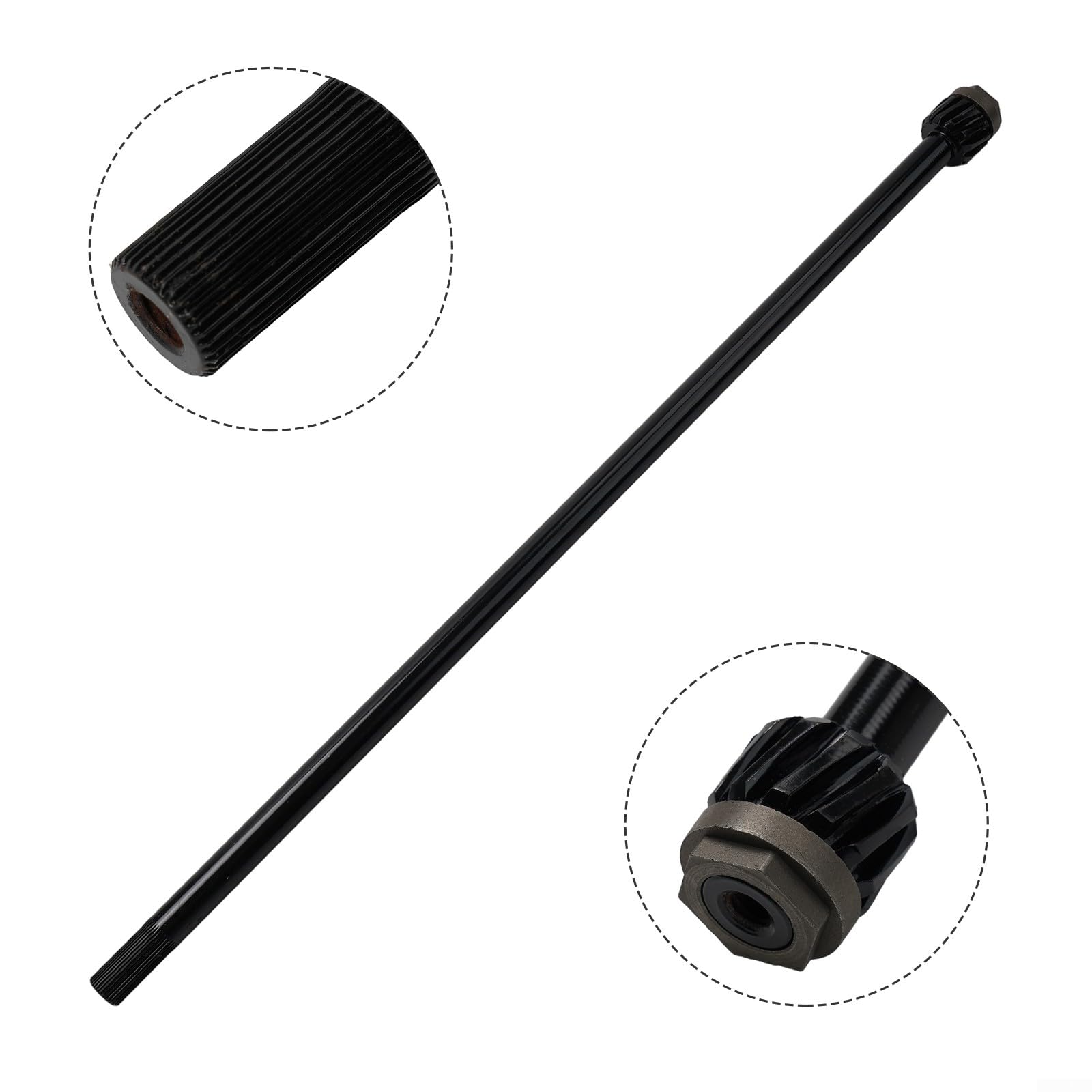 Eje de dirección y buje para cortacésped, kit de eje de barra de dirección compatible con 753-04517 738-0919A 76-044 941-04124 738-0919B