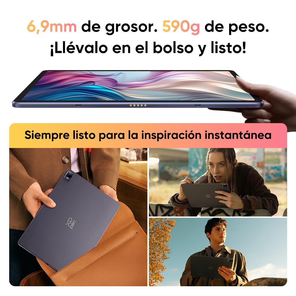 XPPen Magic Drawing Pad 12 Pulgadas, Tableta Gráfica con Pantalla Independiente X3 Pro Lápiz 16K Niveles Resolución 2160 x 1440, Tablet Android 8GB+256GB WiFi, Tableta Gráfica Dibujo Digital Portátil