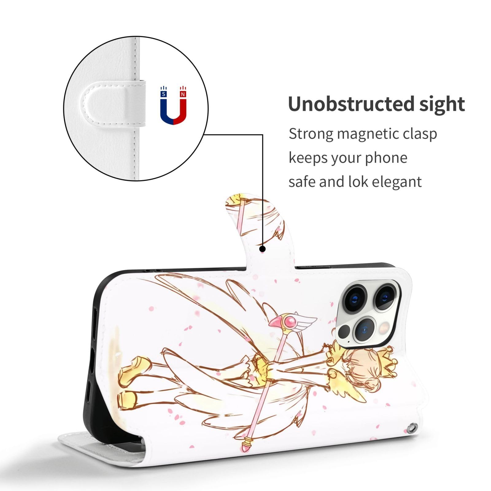 Amazon.co.jp: iPhone 13 Case, Card Captor Sakura, iPhone 13 Case