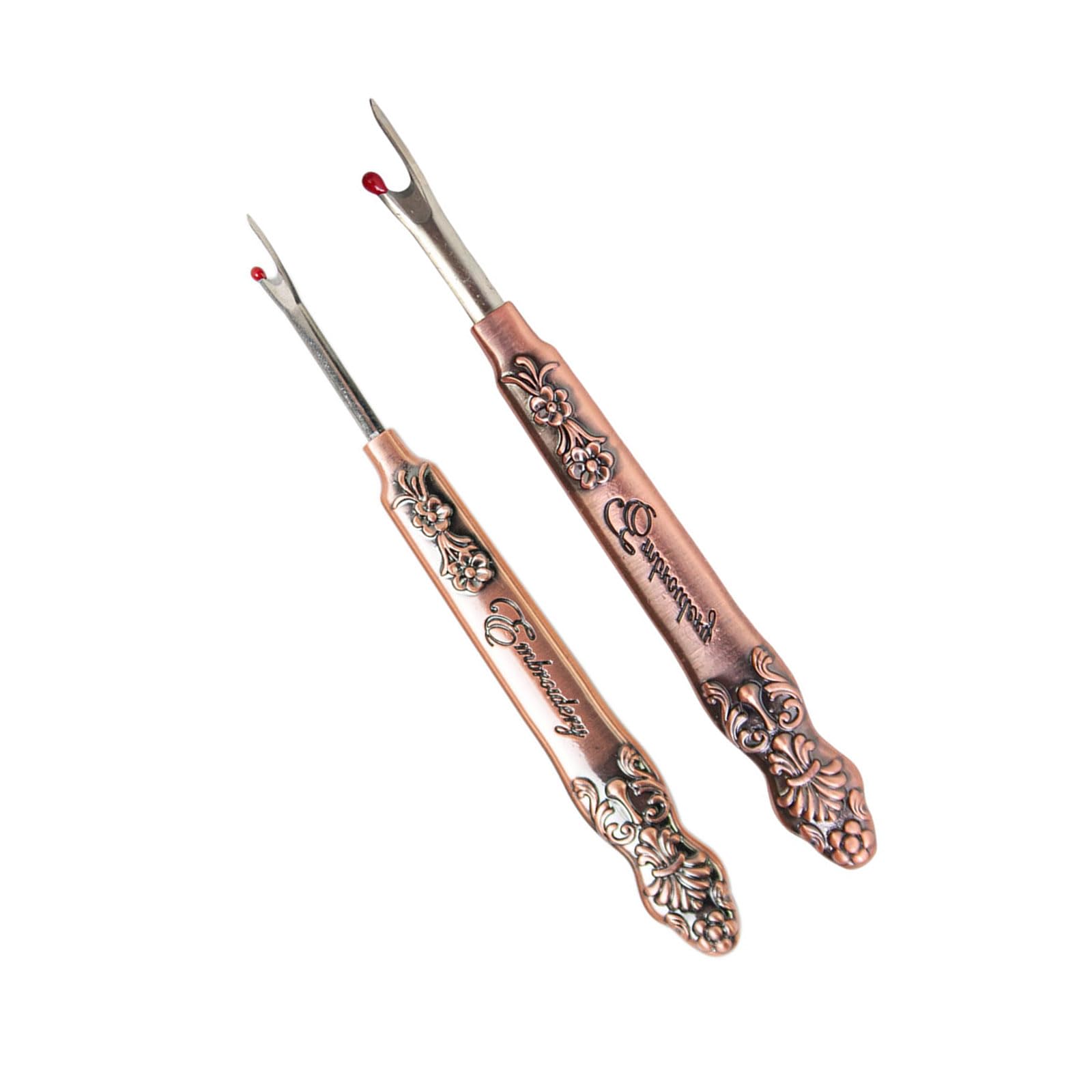 Kalttoy Of 2 Vintage Stitching Unpicker Metal Sewing Thread Unpicker Sewing Seam for Needlework Project Tool