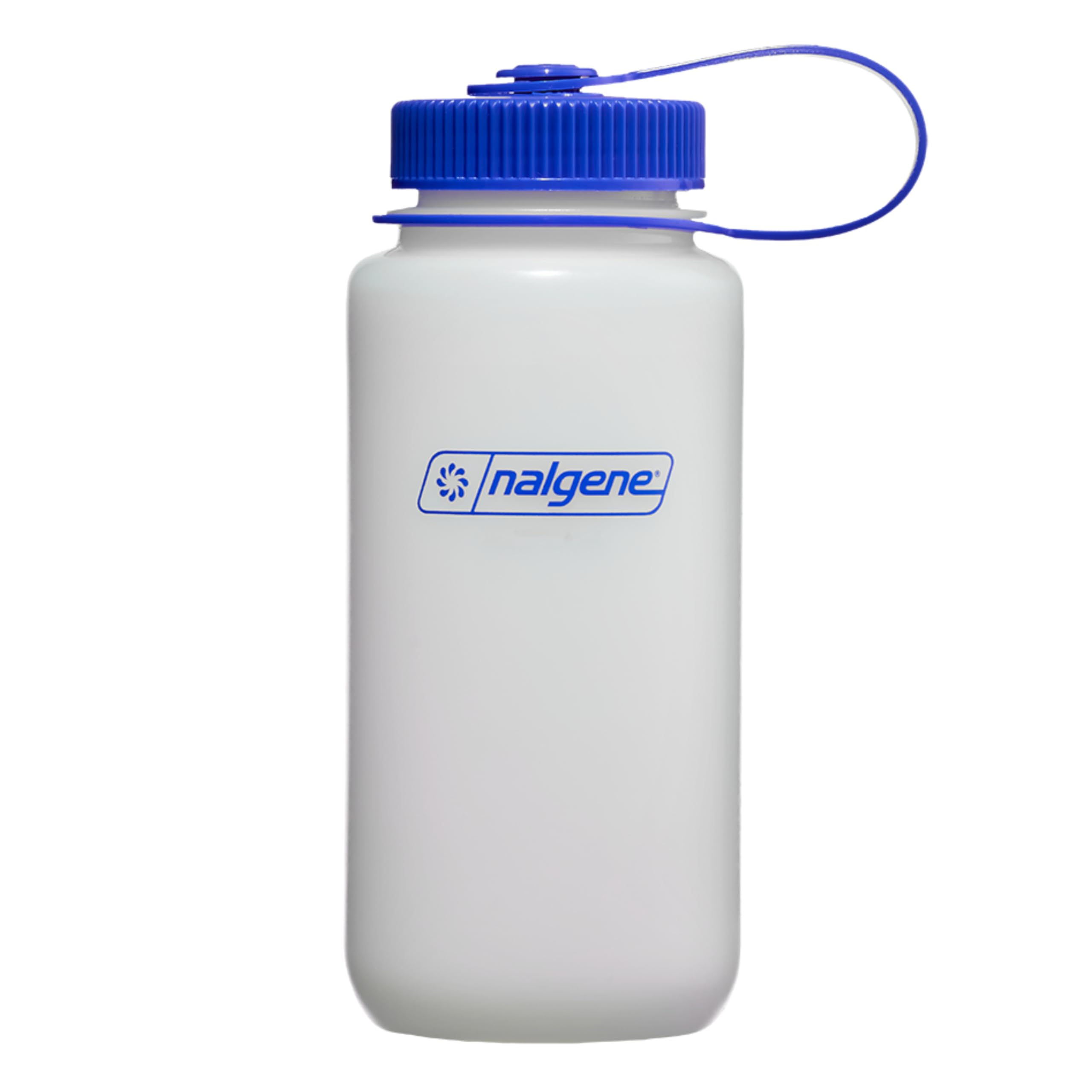 Nalgene 0.5L HDPE Wide Mouth Water Bottle,White