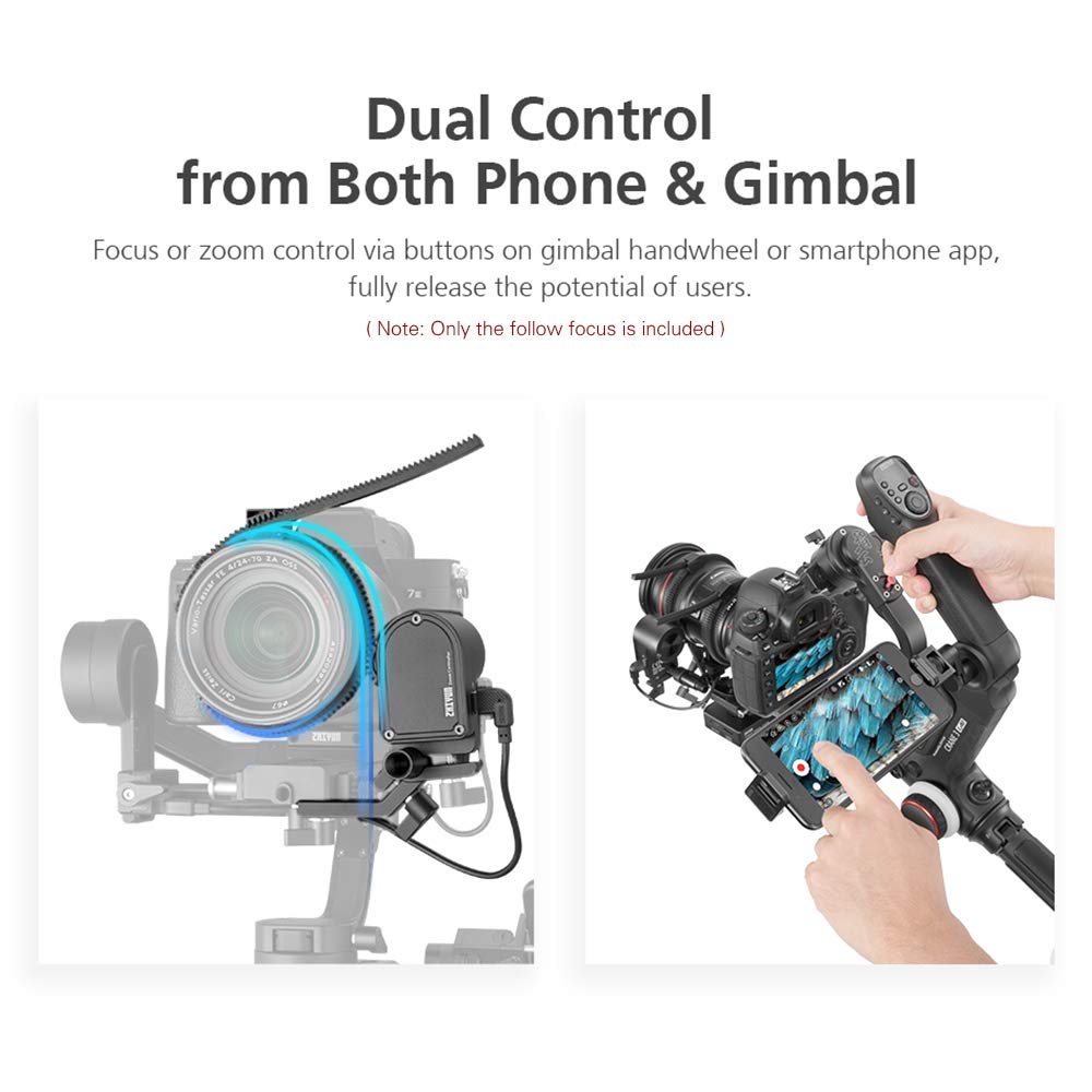 Buy Zhiyun CMF04 Max Servo Follow Focus with Adjustable Gear Ring