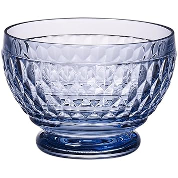 Villeroy & Boch Boston Glass Bowl Set of 4, Blue