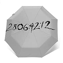 28 06 42 12 Donnie Darko Time Clear Light Windproof Compact Auto Open And Close Folding Umbrella,Automatic Foldable Travel Parasol Umbrella - coolthings.us