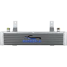 124063000 Heavy Duty Transmission Cooler Bar+Plate for 2011-2014 Chevy Chevrolet GM GMC 2500 3500 2500HD 3500HD V8 6.6L LML Duramax Diesel Oil Cooler Kit 2012 2013 11 12 13 14