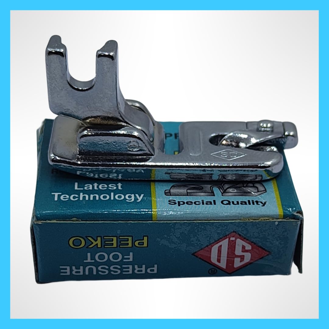 Steel Pico Low Shank Presser Foot Foot for All Automatic Sewing Machines for Models Singer, Usha,Brother,Janome — Amazon image 2