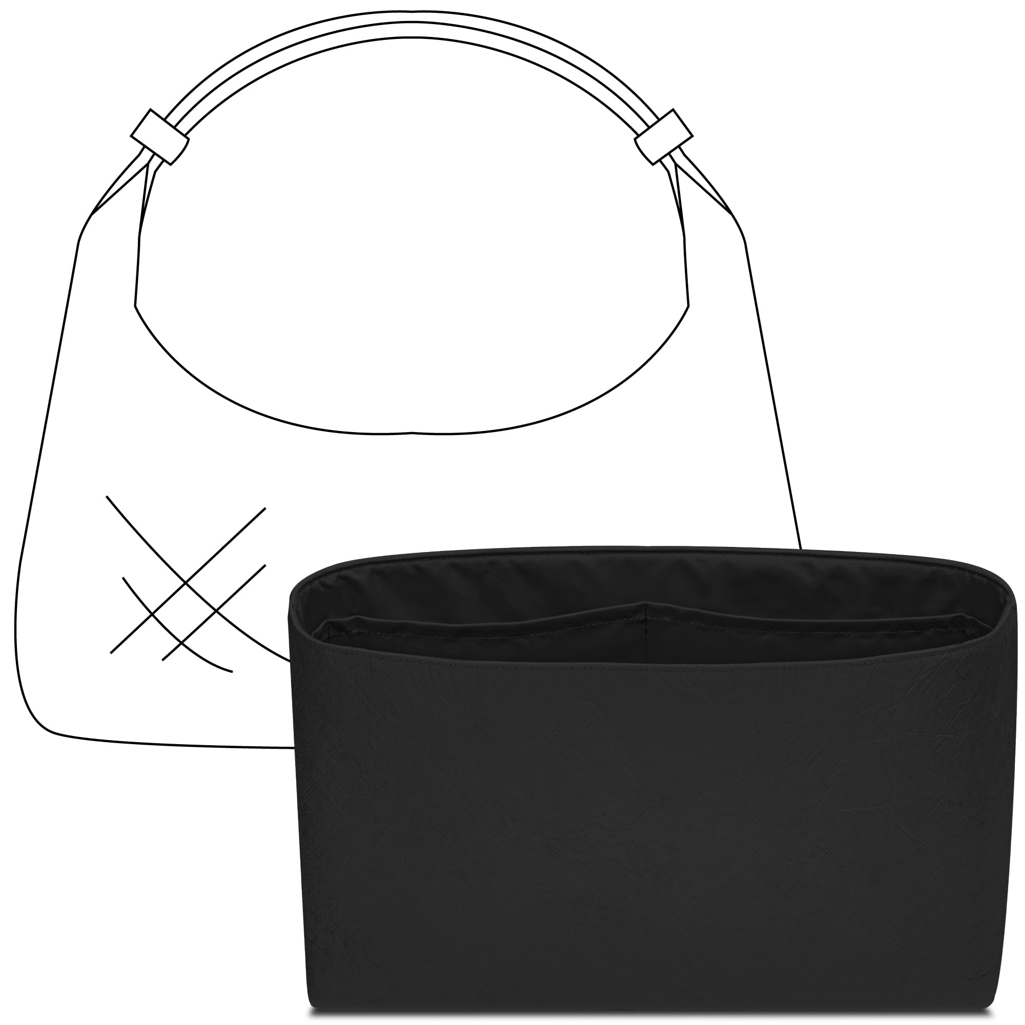 Amazon.com: FANJI Project Purse Organizer Compatible with Bottega