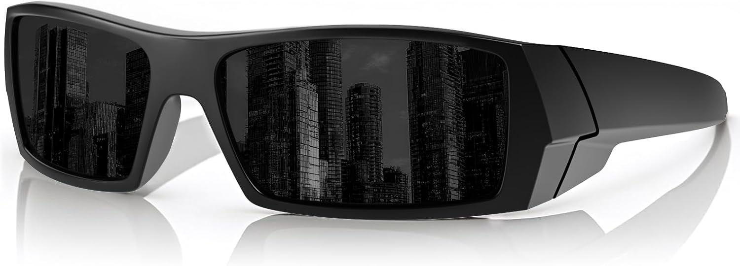 WISTON Z87 Sunglasses Wrap Around Sunglasses for Men Rectangular Safety Glasses UV400 for Sport Working 8231