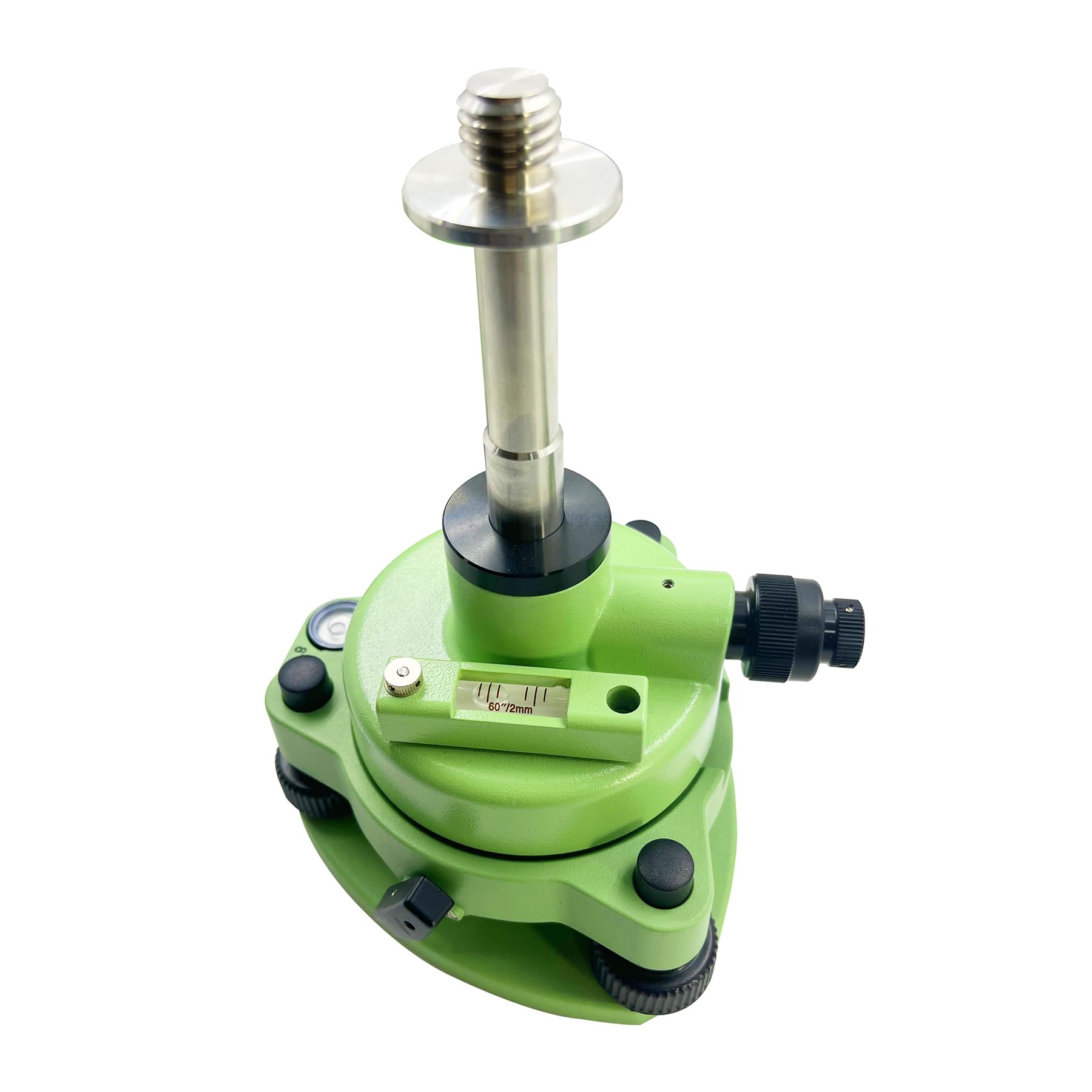 GDF321 8' Tribrach & GRT146 GNSS Carrier 5/8" Male Thread Centering Rod Adapter with Optical Plummet, Surveying Tribrach for Leica for Trimble GPS