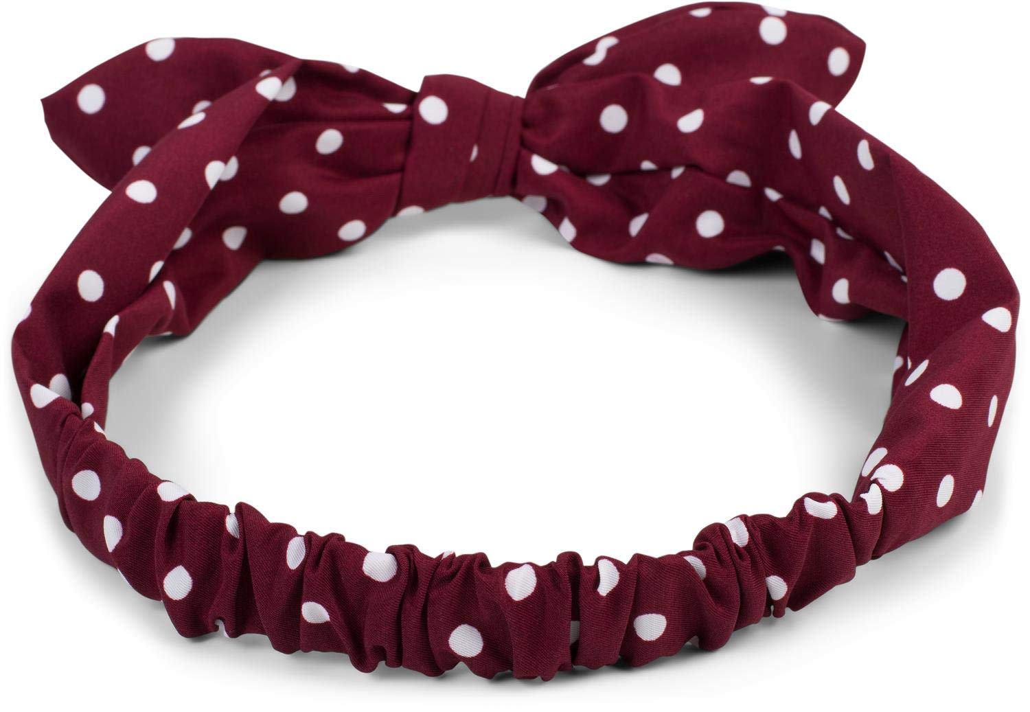 styleBREAKER women hairband with polka dots pattern, flexible bow and elastic, hairband, headband, pin-up - Image 2