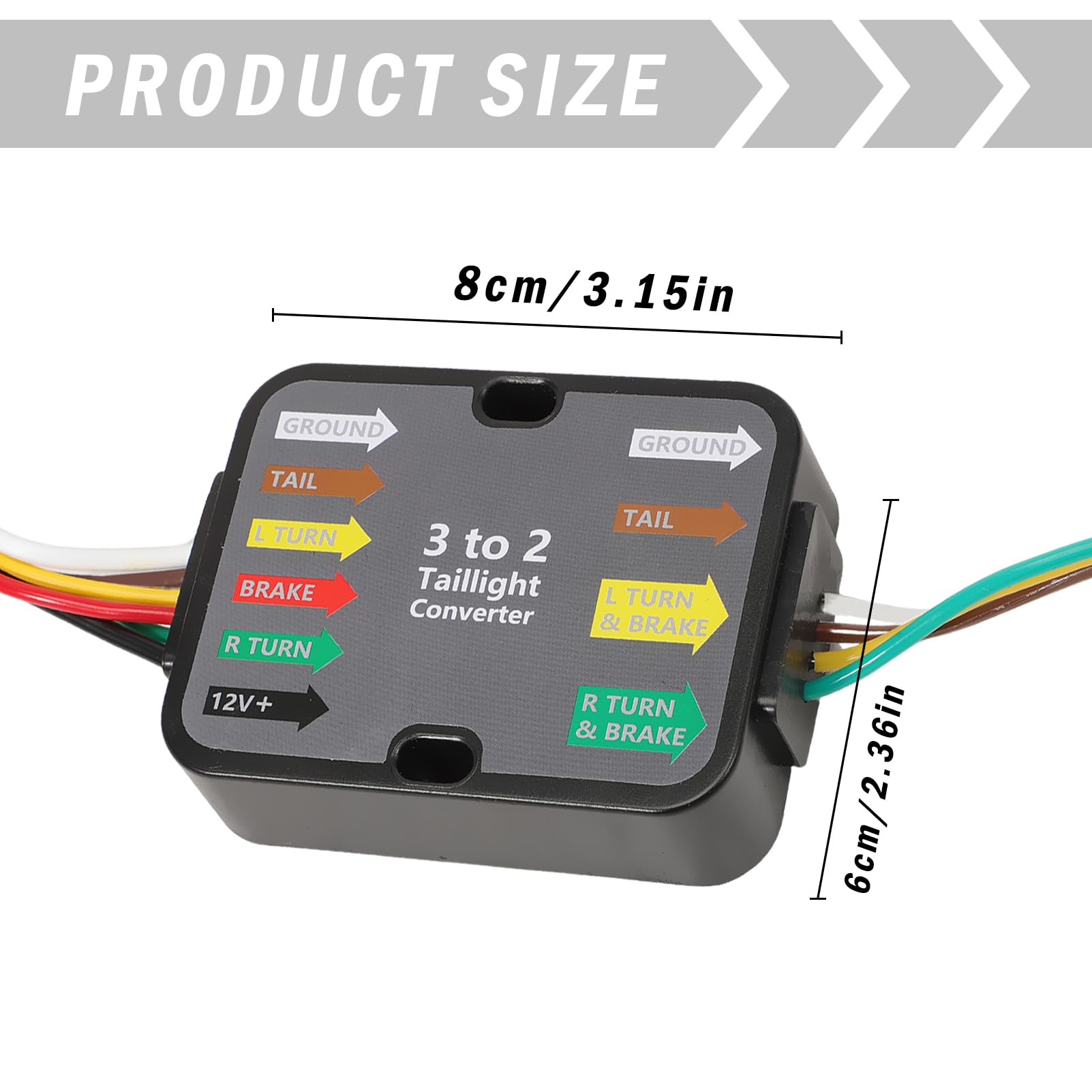 Nilight 4-Pin Trailer Wiring Harness For Toyota Tacoma & Hilux - Plug & Play Kit
