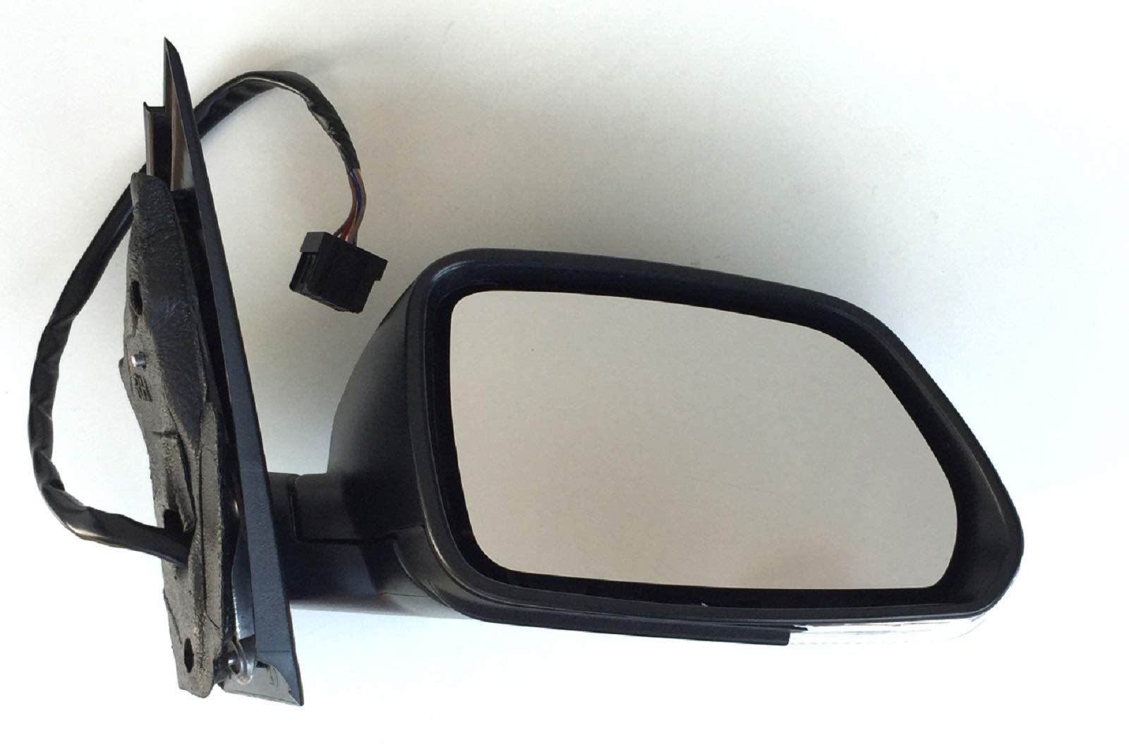 NICHT elektrisch anklappbar! OHNE Umfeldbeleuchtung! Pro!Carpentis Spiegel Außenspiegel rechts kompatibel mit Polo 9N3 06/2005-06/2009 elektrisch verstellbar schwarz