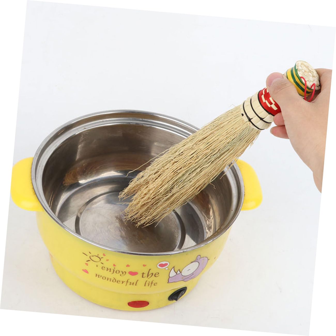 Didiseaon 4 Cepillos Limpiadores De Ollas Cepillos para Lavar Platos Cepillos De Cocina Cepillos De para Fregadero.