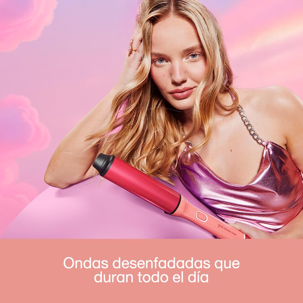 ghd Chronos Curve Max Wand Arricciacapelli Professionale 38 mm - Per Onde Morbide che Durano a Lungo - Ideale per Capelli Lunghi e Molto Lunghi (Presa EU)