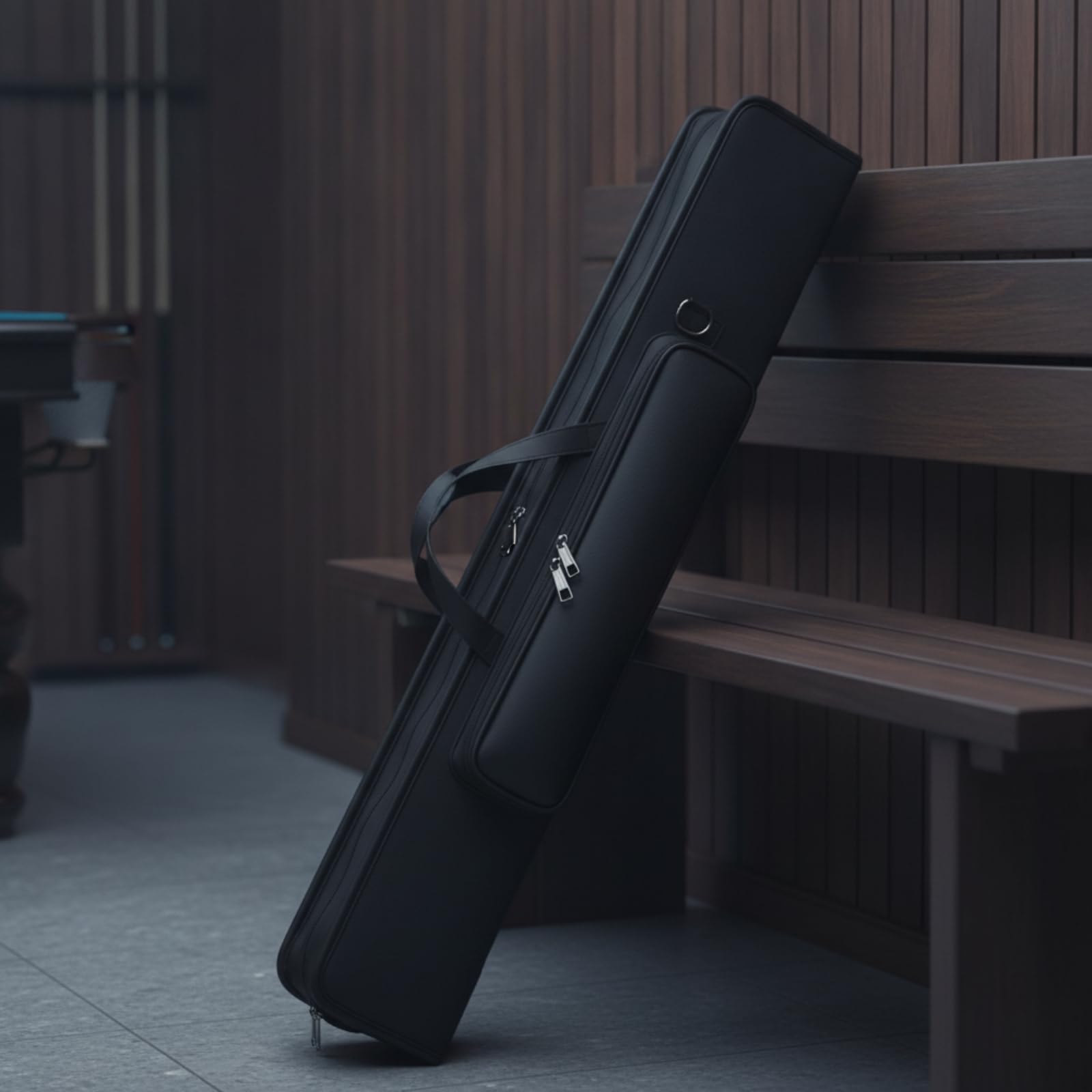 rockible Billard-Queue-Tasche mit Schultergurt | Gepolstert, tragbar, für Billardclub