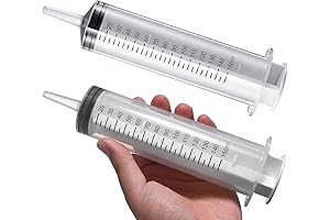 Jumbo Syringes (2 Pack) | Precise Measurements & Multipurpose Use