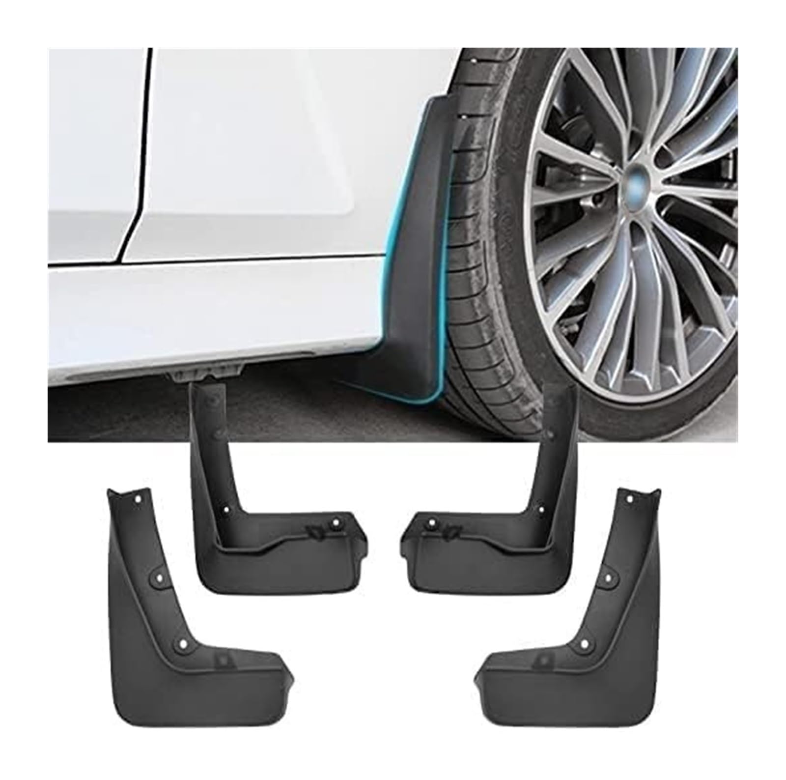 Per BMW X1 F48 2015-2022 Paraspruzzi Anteriori Posteriori Parafanghi Pneumatici Protezioni Accessori Passaruota Parafanghi Anteriori E Posteriori