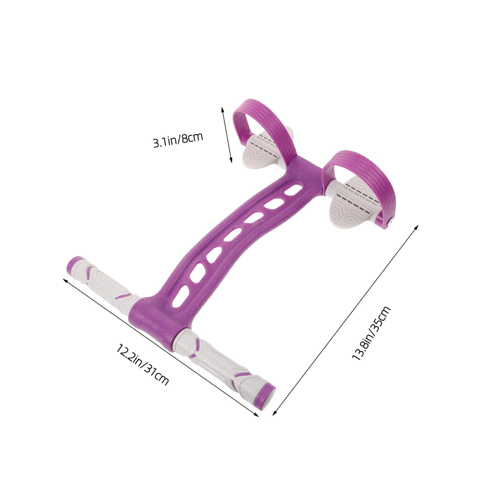 Cuerda para Tirar del Pedal de Yoga Púrpura, TPR Abs