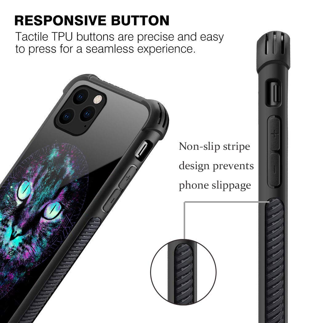 Amazon.com: CARLOCA Compatible with iPhone 11 Case,Cool Cat