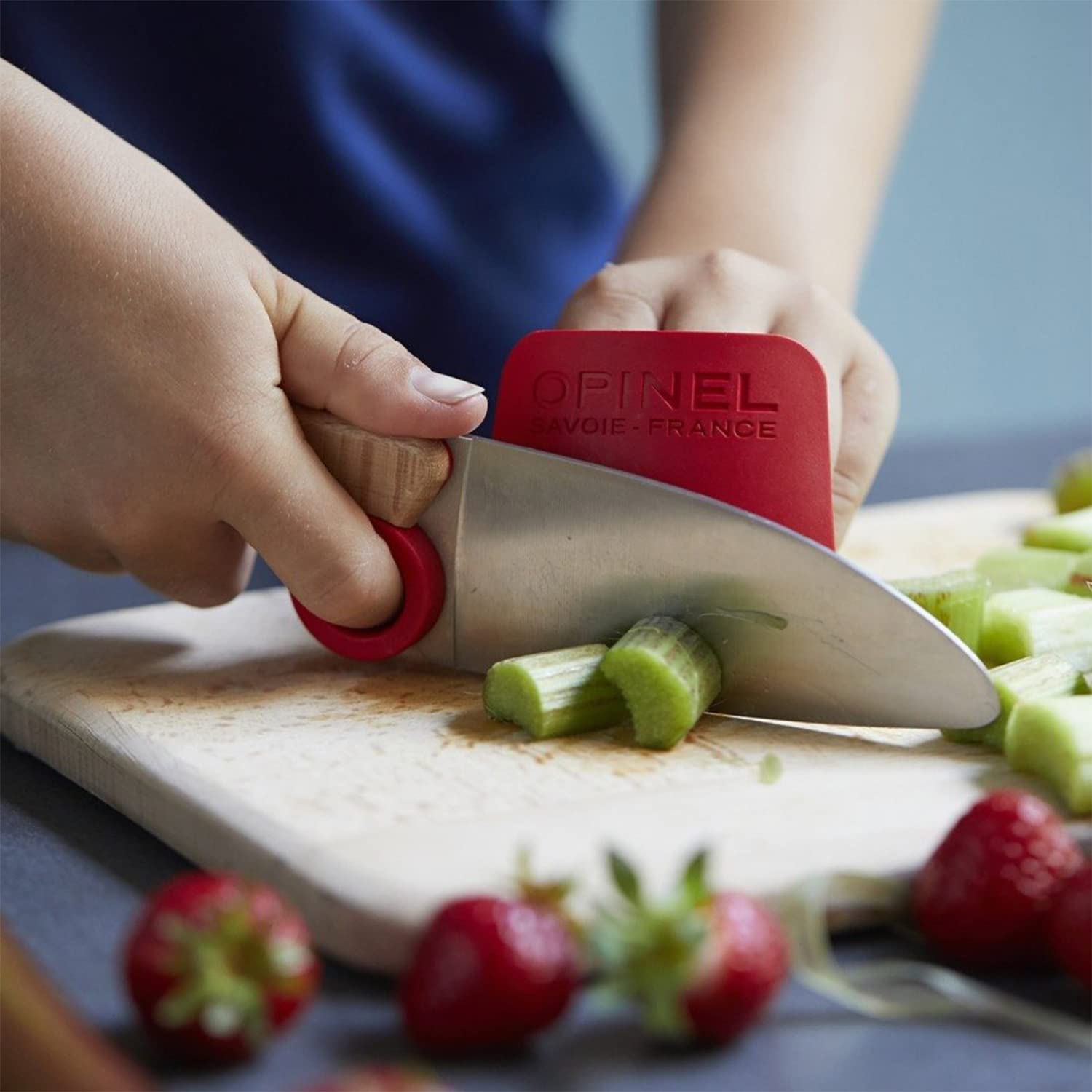 Opinel Le Petit Chef Cuchillo, Stainless Steel, Gris, Medium