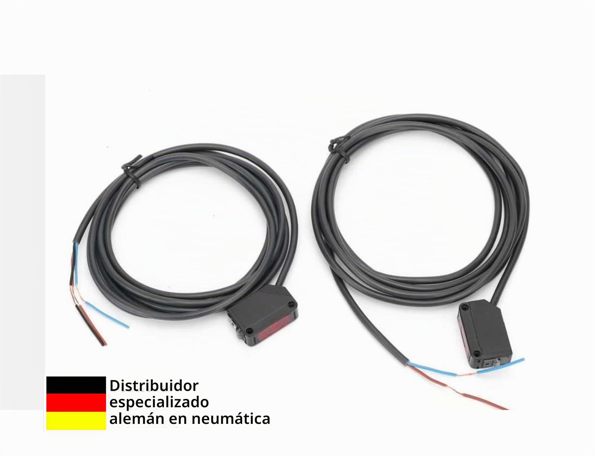 Barrera fotoeléctrica desechable 12-24 V PNP 100 mA hasta 15 metros NC NO sensor de luz infrarroja sensor de luz pulsador