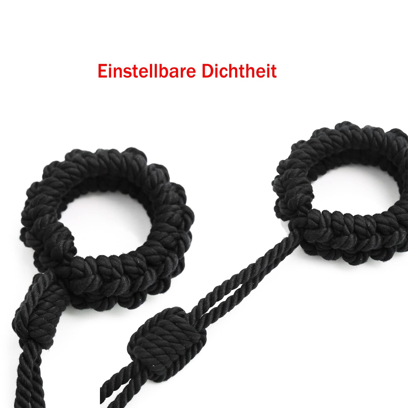 Bondage Handfesseln und Fußfesseln Fesselkreuz Zurück Fesselgurt BDSM Baumwollseil Handschellen Knöchelfesseln Fesselset Einstellbar Erotik Sexspielzeug für Paare Frauen Extrem