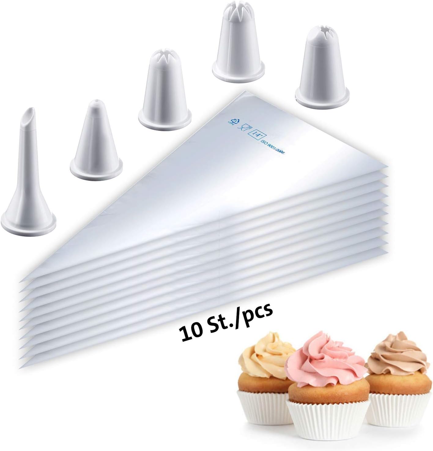 Westmark Garnishing Set Easy 15 pcs, 25 x 12 x 12 cm, White