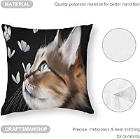 Vista 3 de DMIPIRLS Fundas de almohada de 22 x 22 pulgadas, fundas de almohada decorativas para sofá, dormitorio, sala de estar, sin relleno de almohada, funda