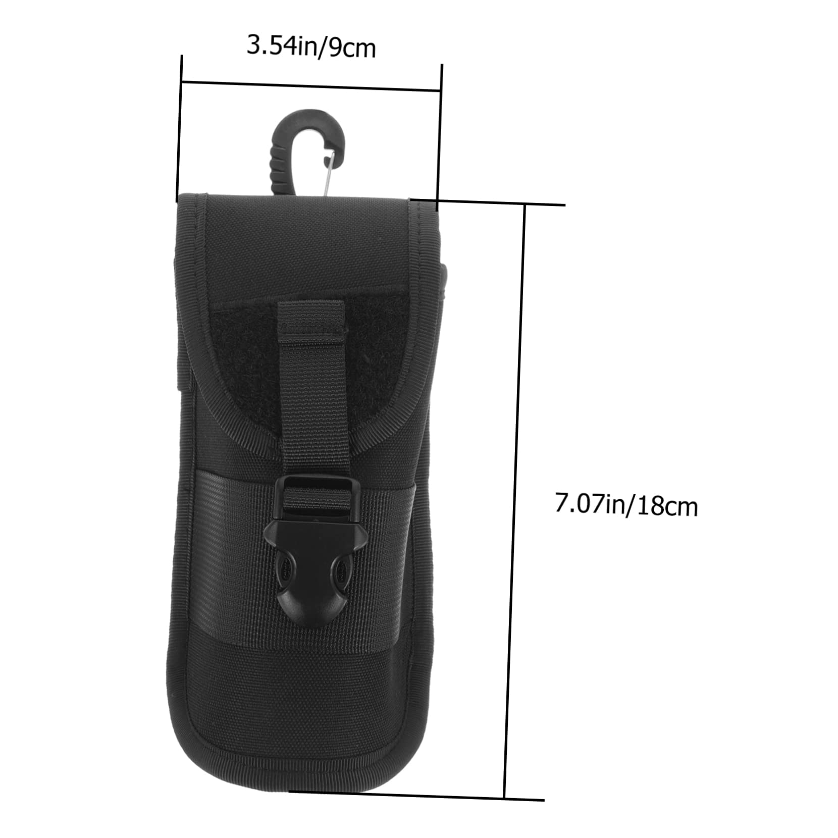 SUPVOX 5piezas Estuche Para Gafas y Caja Protectora De Almacenamiento Portátil Para Actividades Organizador De Gafas Clip Para Cintura