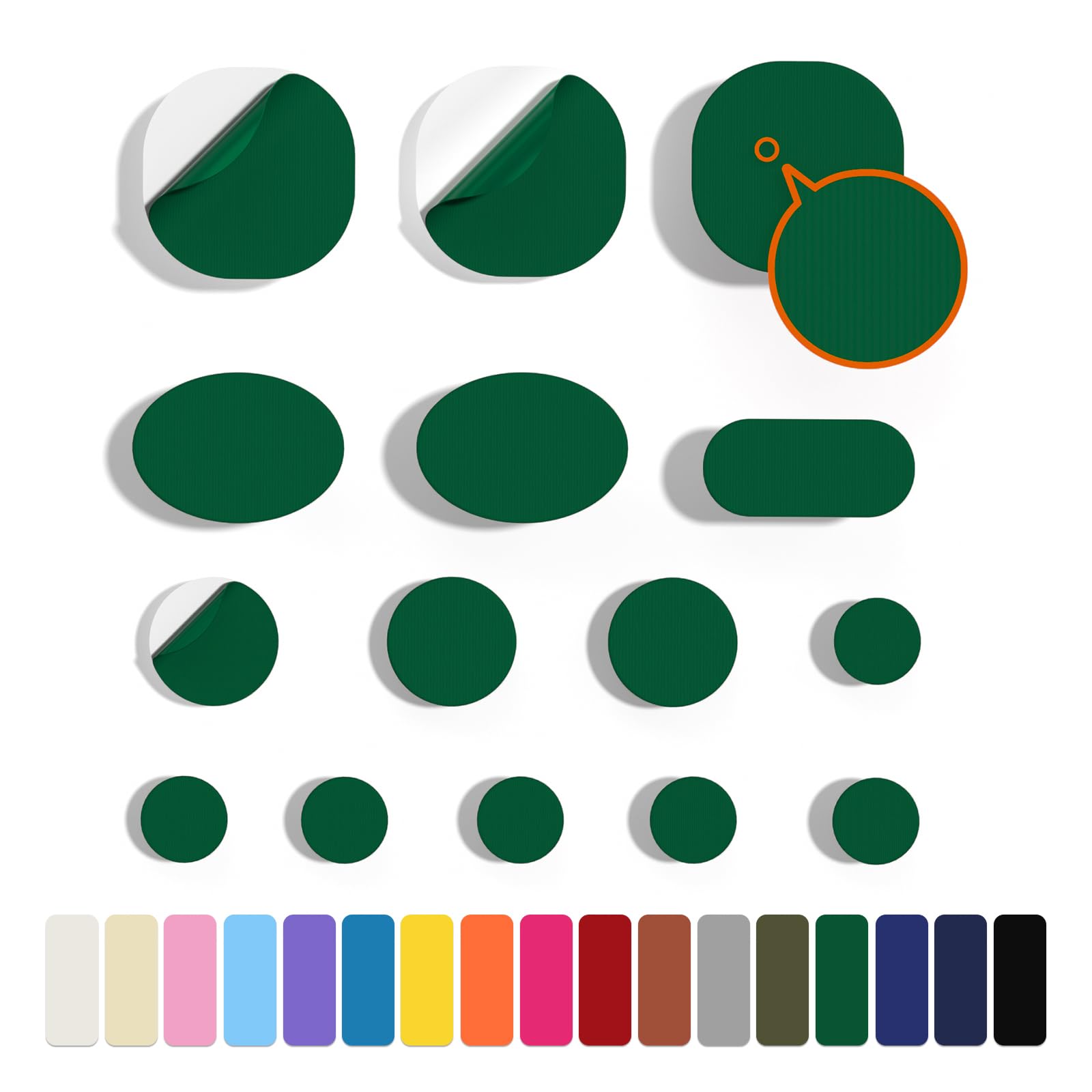 Skystuff Lot de 45 Patchs en Nylon - Réparation Durable pour Vestes, Tentes et Vêtements d'Extérieur