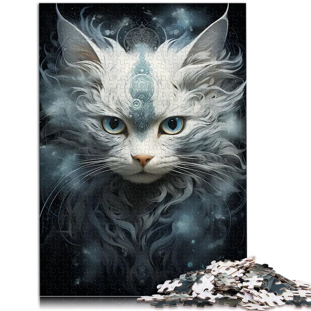 Art de l'énigme Animale Puzzles 2000 pièces pour Adultes Jeux éducatifs Jouets DIY Cadeaux pour Les Amis et la Famille 70x100cm