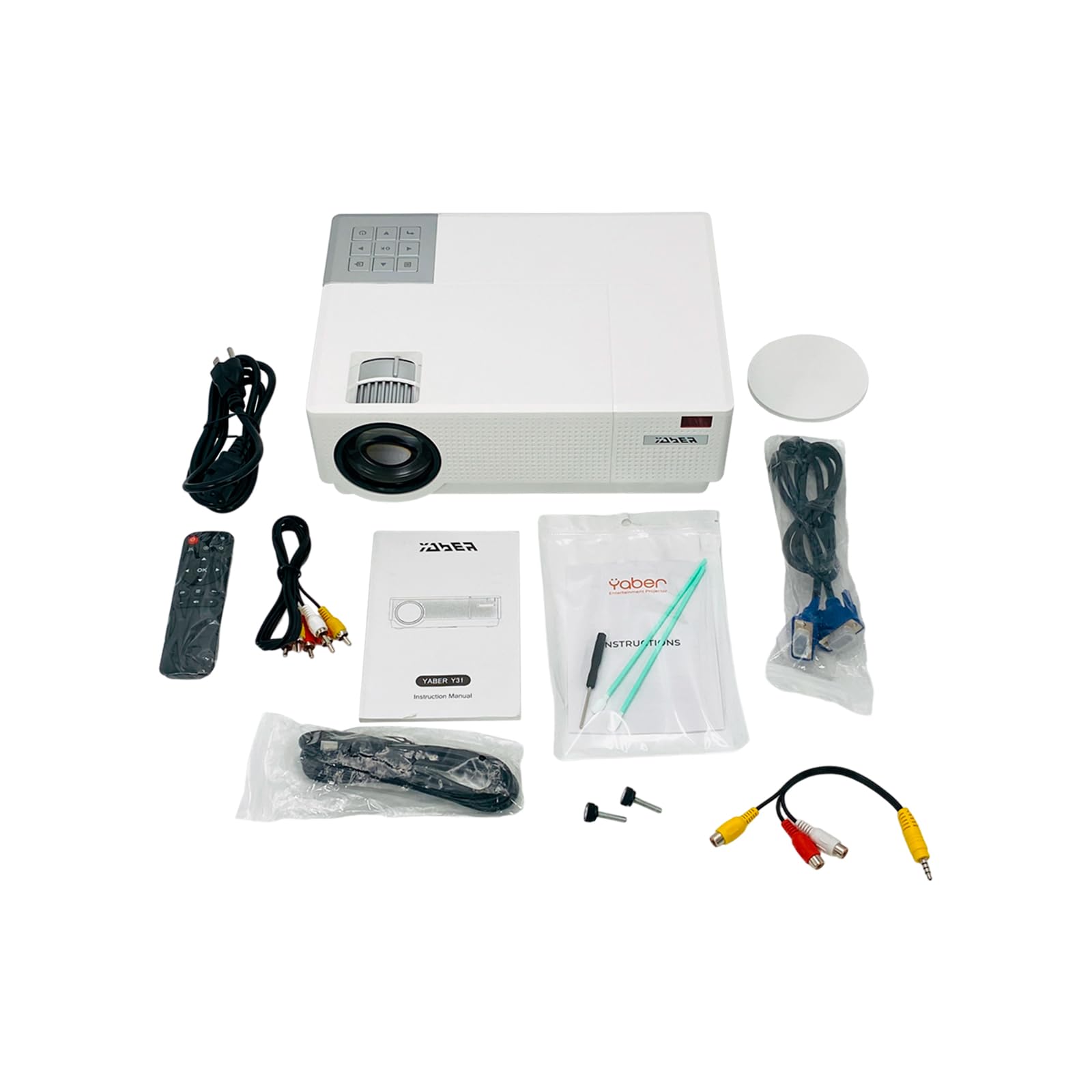 yaber プロジェクター　y31 YABER Y31 9800L Native 1920x1080P Projector | eBay