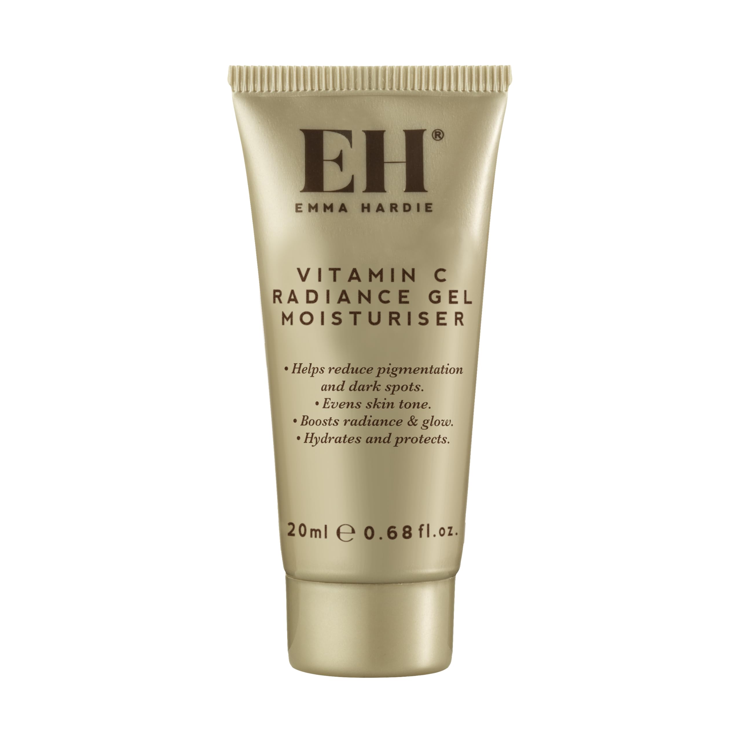 Emma Hardie Travel Size 20ml Vitamin C Radiance Gel Moisturiser, Reduces Pigmentation and Increases Brightness
