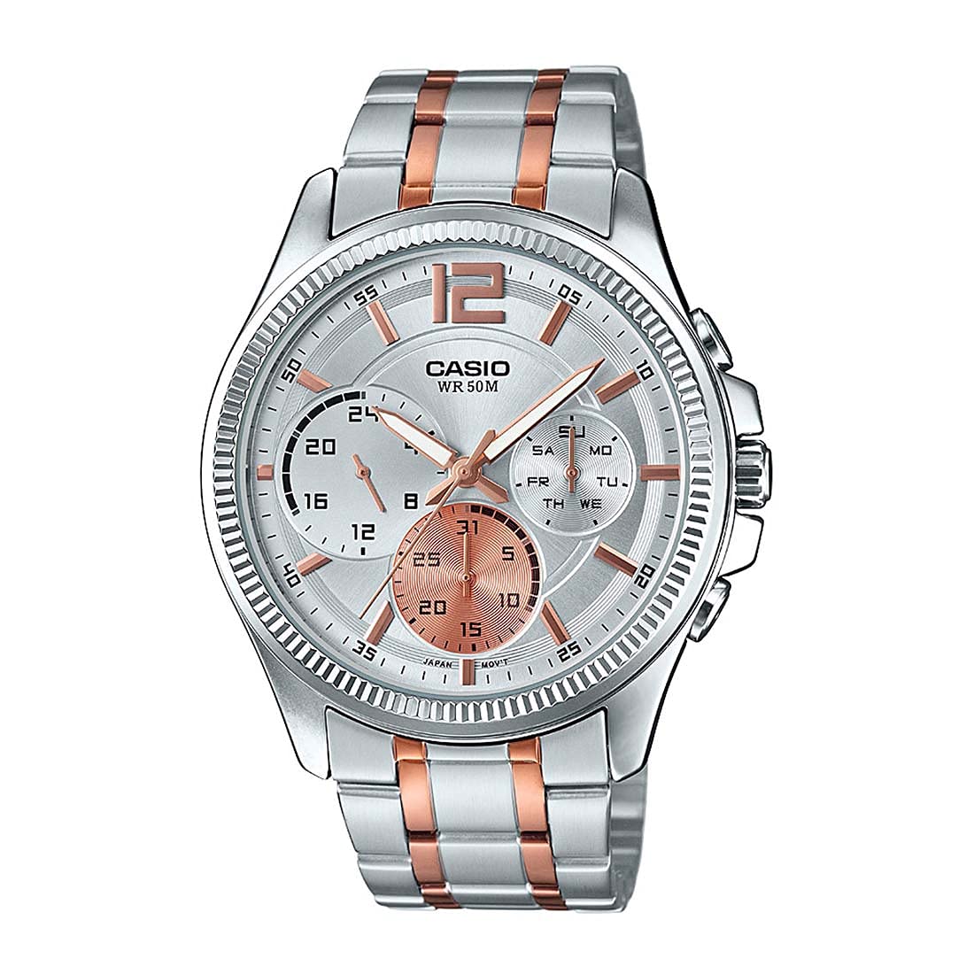 Casio Enticer Analog Silver Dial Mens Watch (B07XFFQZQX) Amazon Price History, Amazon Price Tracker