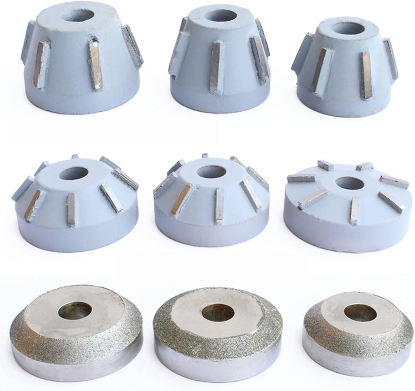 Jieotwice Q-15M Large Car Valve Seat Reamer, Valve Grinding Tool Cemented Carbide Engine Valve Seat Lapper