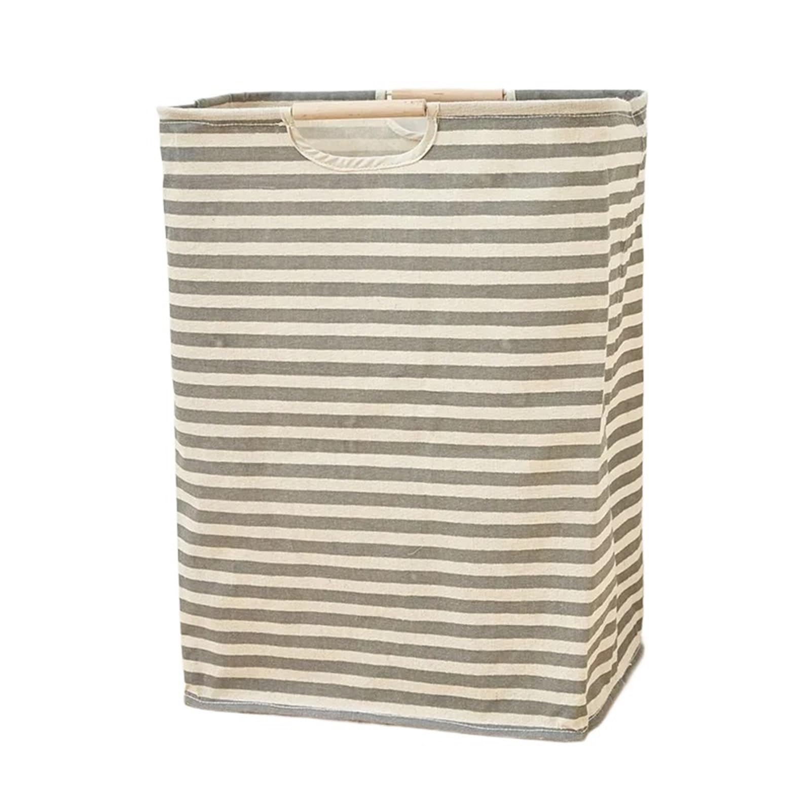 Large Laundry Basket Foldable Waterproof Dirty Clothes Organizer For Bedroom(Color1)