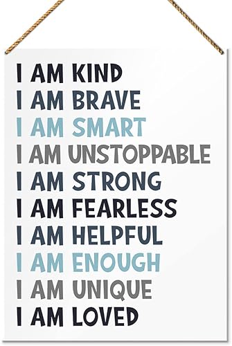 Miniatura 5 de Letrero de madera para niños, zona de no despertarse, cuarto de bebé, habitación de niños, sala de juegos, decoración inspiradora de arte de pared,