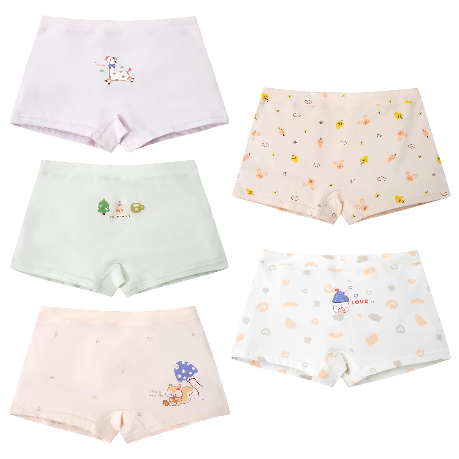 Little Girl Underwear Toddler Panties Big Kids Undies Soft 95 Cotton