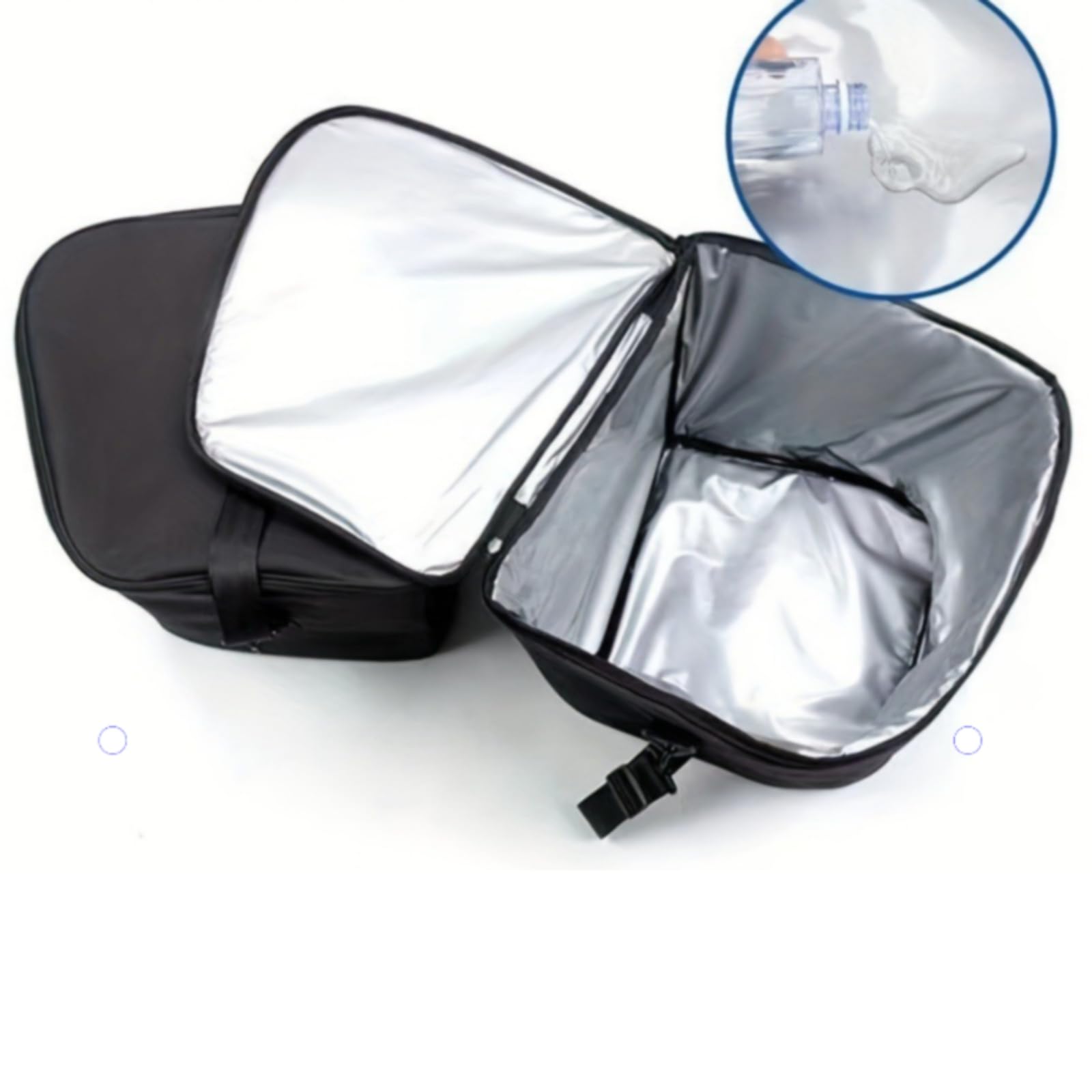 2 Pezzi Borsa Termica Isolata a Prova di Perdite Organizzatore Bagagliaio Anteriore Facile da Pulire Contenitore per Bagagliaio Anteriore