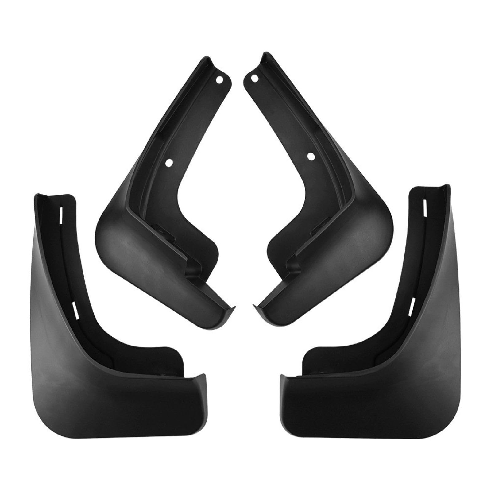 CDQSB 4 Pcs Car Mud Flaps for Wuling Hongguang Mini EV 2025, Front Rear Fenders Splashproof Splash Guards Mudflaps Protects Accessories