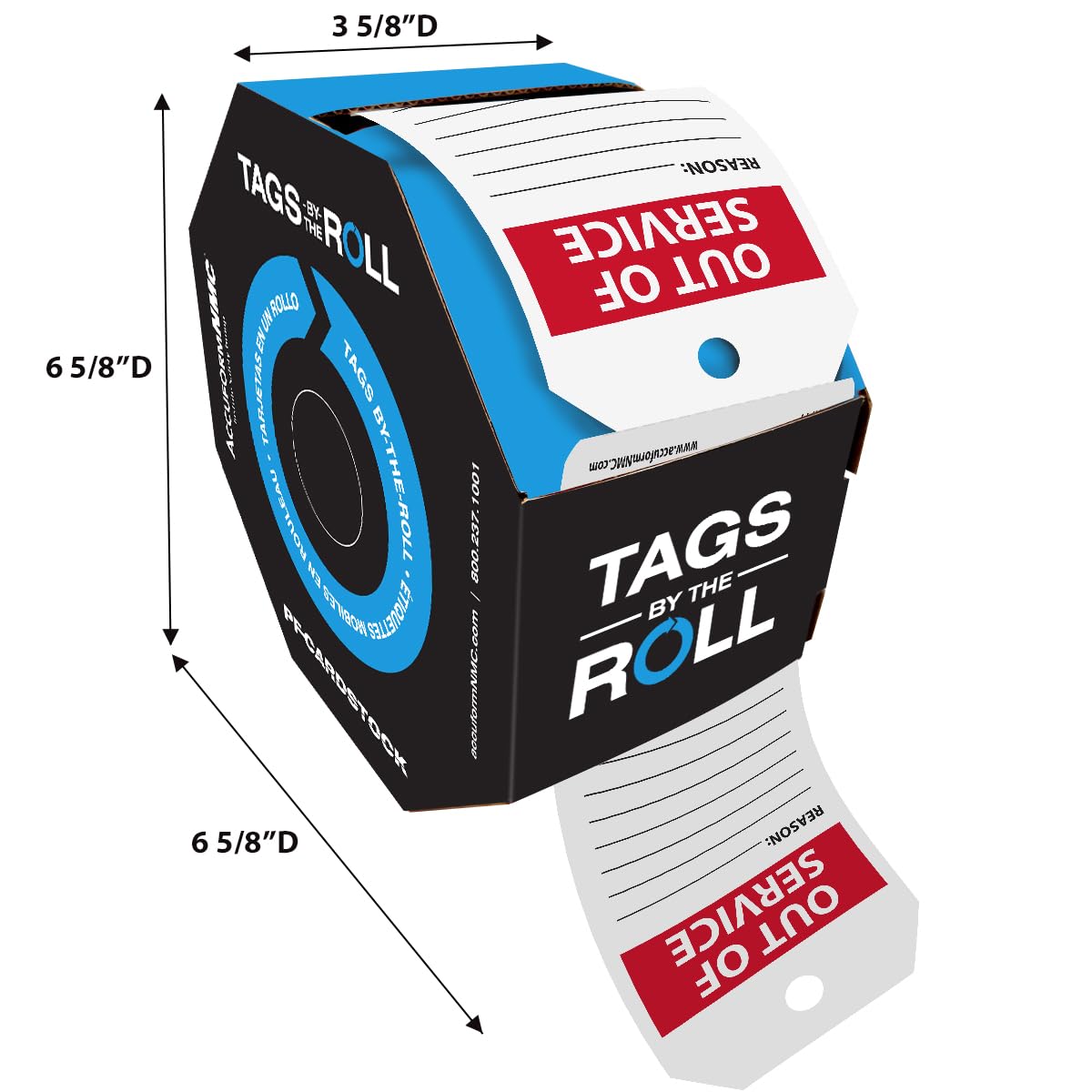 Lockout Tagout Tags - By The Roll -5