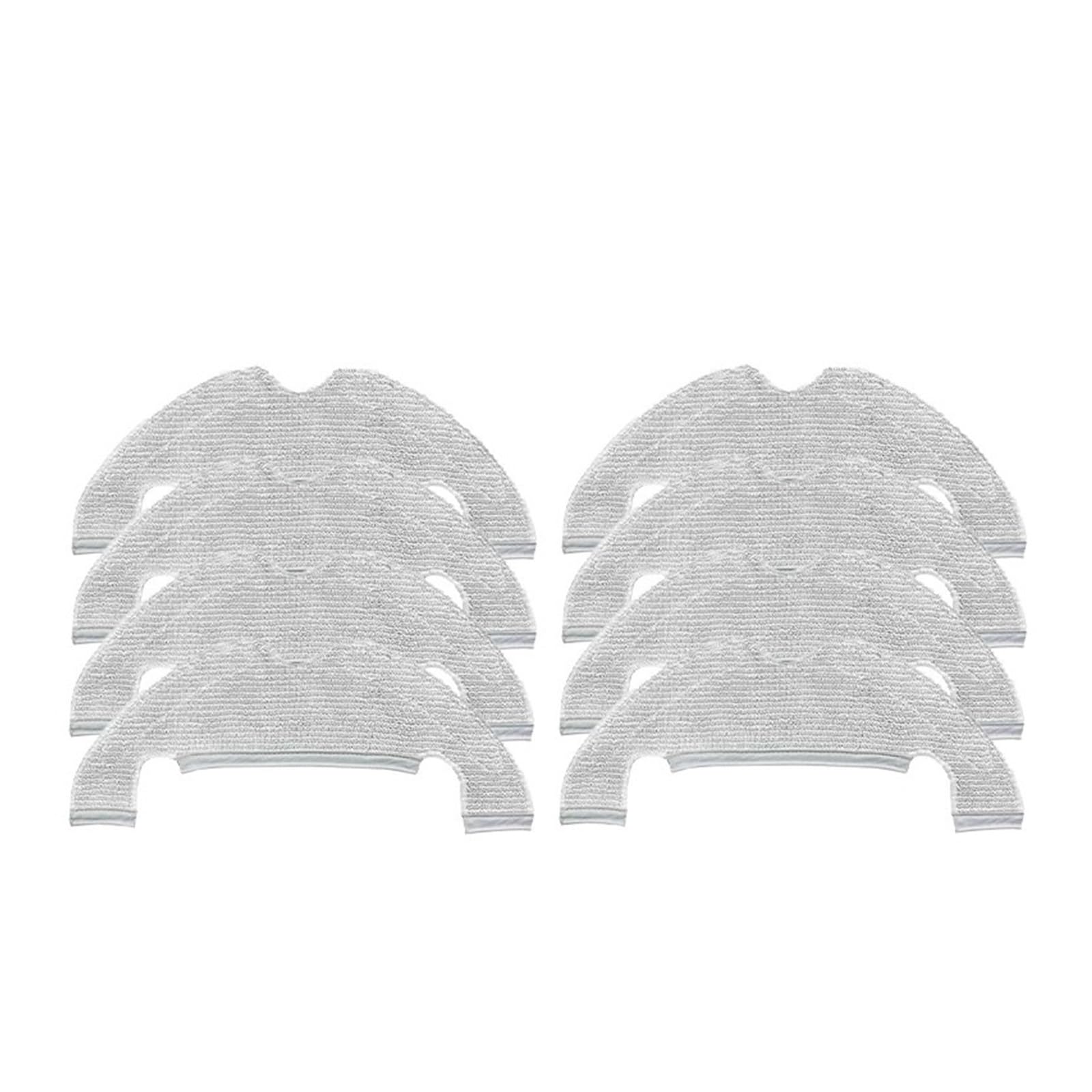 Mop Cloth，Compatible For Xiaomi，X10 Robot Vacuum Cleaner Parts(8pcs)