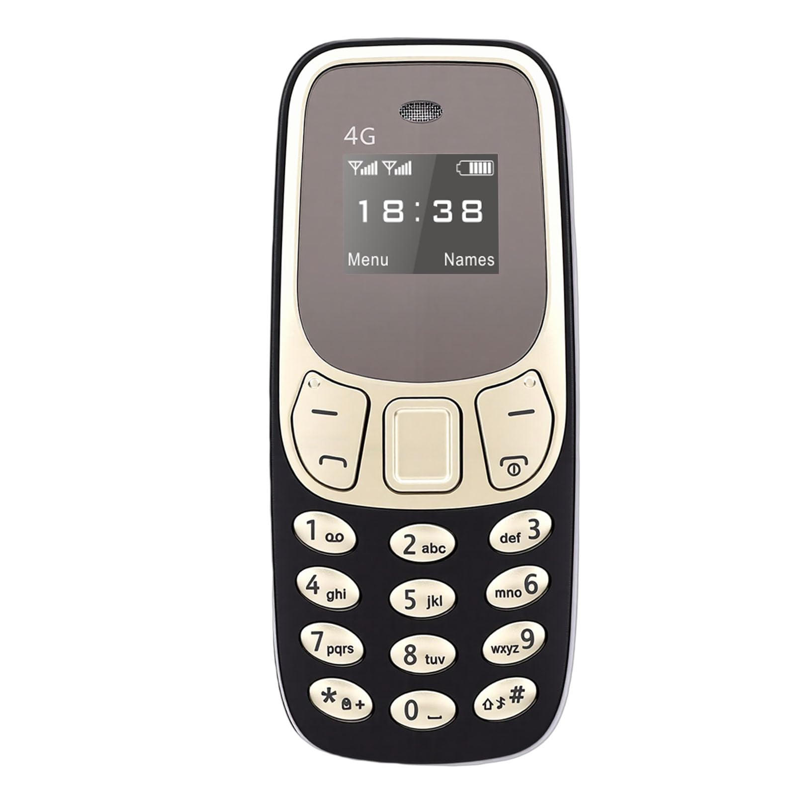 Amazon | VBESTLIFE 超小型4G LTE携帯電話、SOSキー、MP3通話、SMS機能